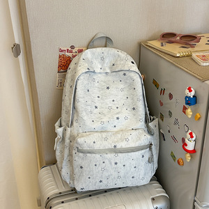2026 new creative niche star print minimalist fashionable durable wear-resistant versatile large capacity <b>backpack</b> - Product Image 6