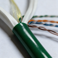 Kabel ST CAT6 U/UTP Cat6 BC Ethernet LAN 2026 Penjualan Terlaris, Jaket LSZH, Konduktor Tembaga Terpilin, 305m/gulung, Harga Murah Terbaik
