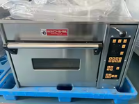 Horno de panadería al por mayor de calidad japonesa, horno eléctrico pequeño con cubierta de vapor de una cubierta, horno para hornear