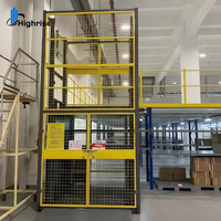 3-15m 2-10 Tonluk Çalışma Platformu Hidrolik Dişlisiz Yük Asansörü Mobil Yük Asansörü Depo İçin