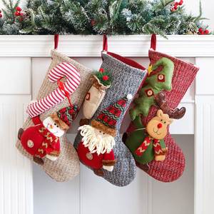 Christmas Decorative Snowman/candy Cane/ Santa Claus Red Luck <b>Socks</b> Cartoon Christmas <b>Socks</b> for Sale Present for Lovely Kids - Product Image 2