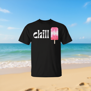 T-shirt estiva Chill Ice Cream Premium Beach Family Relaxing - Product Image 3