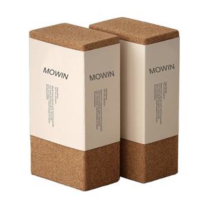 Ensemble de tapis et blocs de yoga en liège écologique de 4 pouces, vente en gros de haute qualité - Product Image 1