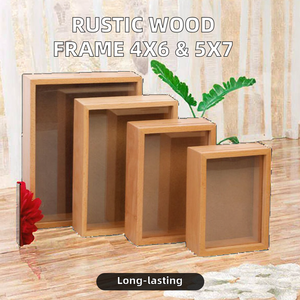 Rustic Country-Style Wood Picture <strong>Frame</strong> 4x6 5x7 Sizes White Painted Surface Wall-Mounted Hanging Picture <strong>Frame</strong> for Home Use - Product Image 3