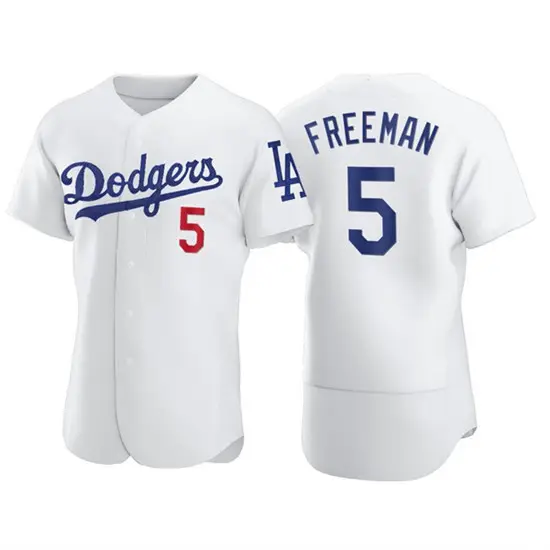 Özel ucuz dikişli beyzbol formaları Los Angeles 5 Freddie Freeman 22 Kershaw özel beyzbol formaları