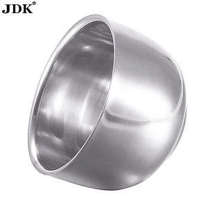 뜨거운 판매 스테인레스 스틸 면도 비누 수염 크림 그릇 헤어 도구 그릇 살롱 이발소 염색 크림 그릇 - Product Image 3