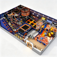 Aire de jeux intérieure personnalisée certifiée TUV, équipement de jeux souples pour enfants, labyrinthe et centre d'amusement pour enfants