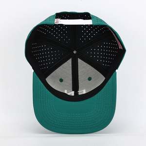 หมวกกีฬา6แผงสำหรับทุกเพศหมวก100% โพลีเอสเตอร์กันน้ำปักลาย3D รูเลเซอร์คุณลักษณะทั่วไปของเนื้อผ้า - Product Image 6