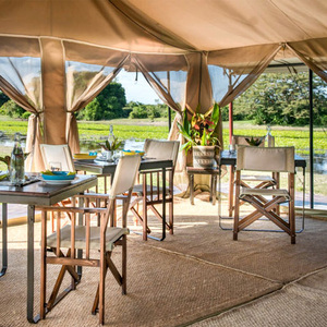 Tente de glamping modulaire blanche YunTu 5x7M, tente safari lodge - Product Image 6