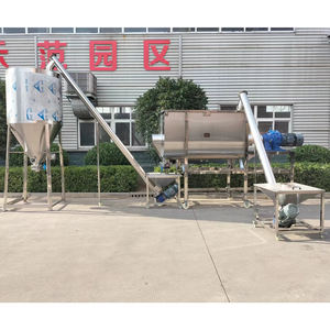 Mezcladora <span class=keywords><strong>de</strong></span> Cinta para Polvo Seco, 500 kg, Mezcladora Industrial para Detergente, Harina y Minerales - Product Image 5