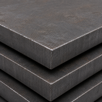 Plaque d'acier au carbone à épaisseur moyenne laminée à chaud ASTM A36 SS400 Q235 Q345, taille personnalisée pour les machines de construction