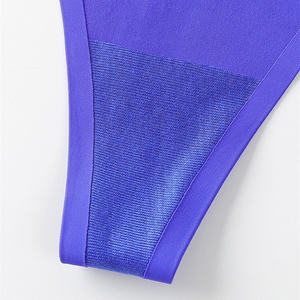 Culottes string personnalisées pour filles, taille basse, sans couture, en soie glacée, sans trace, <span class=keywords><strong>tanga</strong></span>, sous-vêtements, string mignon, logo, marque privée, pour femmes - Product Image 4