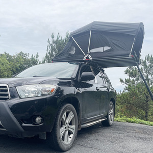 Tente de toit de camion pliable pour le camping, 2-3 personnes, grande tente de toit de voiture à coque rigide, aventure en plein air - Product Image 2
