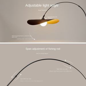 Moderna francese lampada di design semplice stile di <span class=keywords><strong>pesca</strong></span> Vintage distintivo per soggiorno camera <span class=keywords><strong>da</strong></span> letto cappello <span class=keywords><strong>da</strong></span> studio tende <span class=keywords><strong>da</strong></span> pavimento mantovane - Product Image 4