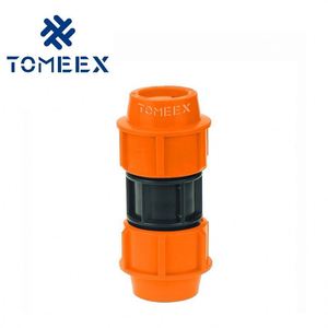 Phong cách mới cam PP PE nén khớp nối phụ kiện đường ống thủy lợi cho cấp nước - Product Image 1