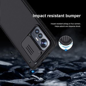 Nouveautés <span class=keywords><strong>Nillkin</strong></span> Marque Twin-camshield Pro Antichoc Cas Glisser Caméra Lens Cover Mobile Téléphone Retour Cas Pour <span class=keywords><strong>Xiaomi</strong></span> Mi <span class=keywords><strong>12</strong></span> Lite - Product Image 6