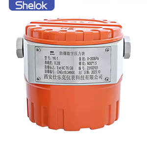 Shelok มาตรวัดความดันป้องกันการระเบิดเกรดอุตสาหกรรมสำหรับการแช่แข็งและการแช่แข็งของแอมโมเนีย - Product Image 6