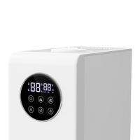 Humidificateur ultrasonique électrique à remplissage par le haut, brume froide, machine à bruit blanc H2O, diffuseur d'arômes d'huiles, contrôle par écran tactile