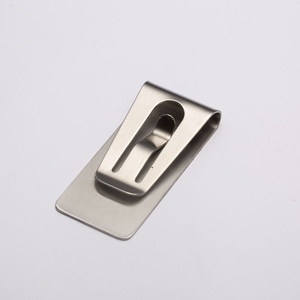 自定义空白不锈钢金属碳纤维钱夹/折叠钱夹/便宜独特钱夹 - Product Image 2