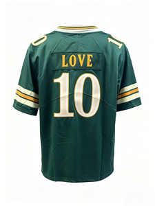 Qualité supérieure, cousu sur mesure, personnalisable # 9 WATSON # 85 KRAFT # 1 <span class=keywords><strong>PARSONS</strong></span> # 10 LOVE Maillot de football américain - Product Image 5