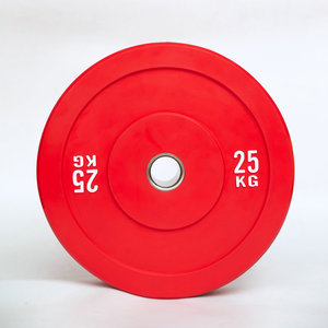 2024 Wholesale Custom Logo Stainless Steel Bumper Plate Barbell <b>Weight</b> Disc Set Color Rubber Discs - Product Image 2