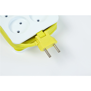 Sạc Du Lịch Ổ cắm lỗ tròn đa chức năng cắm 2025 <span class=keywords><strong>1</strong></span>.8 mét cáp tường di động đa ổ cắm EU cắm - Product Image 5