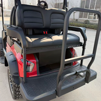 Voiturette de golf électrique DC-H-F2+2, modèle rehaussé 4 places, personnalisable, très populaire, pour la vente en gros