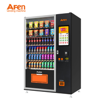 Distributeur automatique de snacks et de boissons de haute qualité AFEN, nouveau combo, pour la vente de nourriture et de boissons