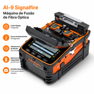 Soudeuse par fusion Ai-9 SC UPC à mise au point automatique, alignement manuel du cœur et du gaine, temps de soudure 5s, temps de chauffage 15s, 80-150m - Product Image 1