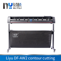 Plotter de Corte de Vinilo Profesional LIYU DF-AW2 de 1200 mm (48 Pulgadas), Máquina de Corte Reflectante con Corte de Contorno y Sensor Óptico Estándar