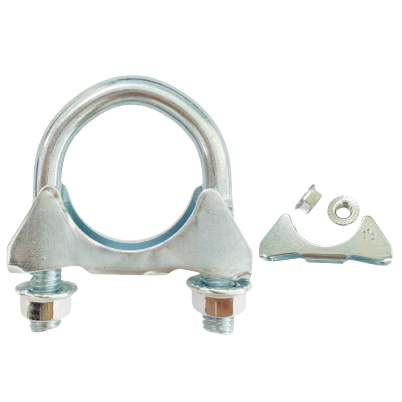 Heavy Duty Exhaust U Type Tube Clamp Pipe Clamp Standard U Bolt Pipe Clamp for Automotive Exhaust Systems