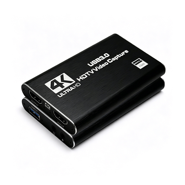 4K60Hz HDTV Video Capture Card USB 3.0 for PS4 Xbox PC Live Streaming Game Recording TV Box to Computer