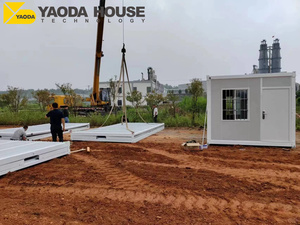 2025 Phật sơn nhà Máy Giá tùy chỉnh di động sẵn sàng container Tiny 20ft văn phòng <span class=keywords><strong>Modular</strong></span> văn phòng container văn phòng biệt thự cho người lao động - Product Image 4