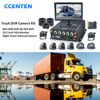 CCT 8 canaux 1080 4g Vga Moniteur Hdd Mdvr 8ch Caméras pour bus Mobile Mdvr Ssd Voiture 2 Tb Sd 4g Gps Wifi 8 canaux Mdvr
