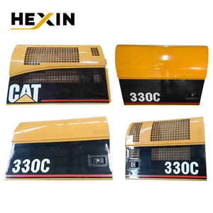 อะไหล่รถขุด CAT 330C แผ่นโลหะด้านข้างสำหรับหม้อน้ำไฮดรอลิก พร้อมช่องระบายอากาศ ใช้ได้กับยี่ห้อที่เข้ากันได้กับ Caterpillar - Product Image 2
