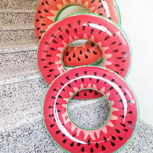 Inflatable स्विमिंग रिंग ट्यूब 60 सेमी बच्चों वयस्क निर्माता थोक सुरक्षा फल डिजाइन inflatable स्विमिंग रिंग रिंग - Product Image 3