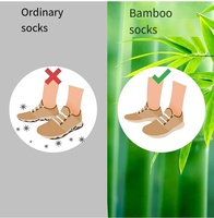 Chaussettes de compression de haute qualité pour la course, hauteur genou, à compression graduée, antibactériennes, respirantes, avec bordure en bambou, pour le voyage