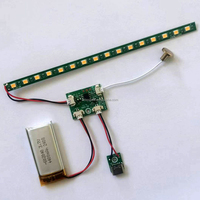 Circuit imprimé LED de charge USB Type C DC 5V, bricolage, veilleuse, cadre lumineux LED SMD, PCB sans soudure, accessoires de veilleuse