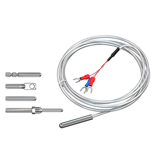 Sonde de température industrielle étanche de type K en acier inoxydable Pt100 à haute précision, 3 fils, 4 fils - Product Image 1