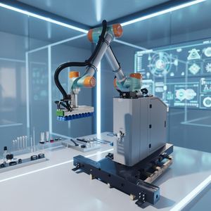 Robot Colaborativo Paletizador JJD de 6 Ejes, Controlado por PLC, Motorizado, 30 kg, Elevación de 2200 mm, Brazo de 1460 mm, 7 Piezas/min, IP54 - Product Image 2