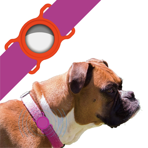 Per <span class=keywords><strong>Apple</strong></span> Airtag custodia collari per cani materiale morbido custodia protettiva in Silicone anti-smarrimento per custodia protettiva Airtag - Product Image 4