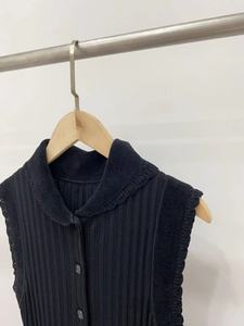 OUDINA Abbigliamento Femminile Francese, Elegante Abito Aderente da Festa, <span class=keywords><strong>Lungo</strong></span> <span class=keywords><strong>in</strong></span> Pizzo Senza Maniche, <span class=keywords><strong>Nero</strong></span> Lavorato a <span class=keywords><strong>Maglia</strong></span>, <span class=keywords><strong>Vestito</strong></span> Casual da Donna - Product Image 6
