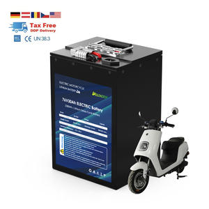1kW 2kW 3kW 4kW Elektrische E-Bike Fahrradbatterie 72V 76.8V 25Ah 30Ah 50Ah 80Ah Lithium-Akku für Auto Roller - Product Image 1