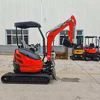 Mini-excavatrice ME-22 avec cabine fermée en option, espace de travail spacieux pour les opérations de construction urbaine par tous les temps