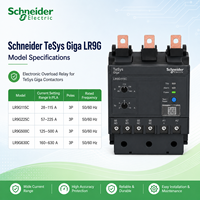 Relais de surcharge électronique Schneider LR9G LR9G115C LR9G225C LR9G500C LR9G630C, relais de protection moteur TeSys Giga