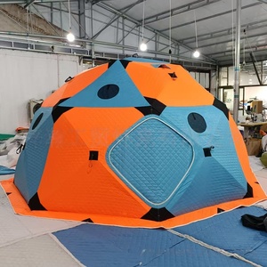 Extra <b>Large</b> Single-Layer Oxford Insulated <b>Tent</b> for 4-6 People Winter Wood Stove Chimney/Stove Hole Outdoor Camping <b>Tents</b> AT215 T - Product Image 3