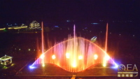 Fuente de agua con luz Led RGB, fuente de agua con programa Multimedia, Control de música, baile, DMX512