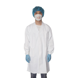 โรงงานซีซี จัดส่งเสื้อกาวน์แล็บสีขาวแบบเวลโคร เสื้อกาวน์แล็บผ้าฝ้าย และเสื้อกาวน์แล็บสำหรับห้องปฏิบัติการโดยตรง - Product Image 4