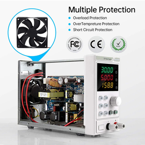Alimentation programmable miniature TTLTES TDPE-605MP 300W, 60V 5A, régulée, entrée simple 220V 50Hz, protection contre les courts-circuits - Product Image 5