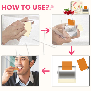 แผ่นฟิล์ม M-VIT ที่ละลายเร็วมีวิตามินแบบแผ่นบางมีแร่ธาตุในช่องปาก - Product Image 5
